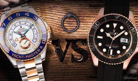 rolex yacht master vs sea dweller|Yacht.